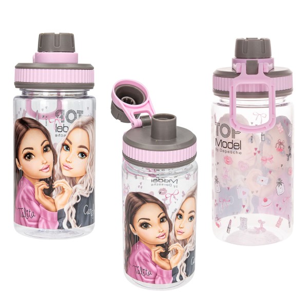 TOPModel Trinkflasche My BFF (Rosa-Grau)
