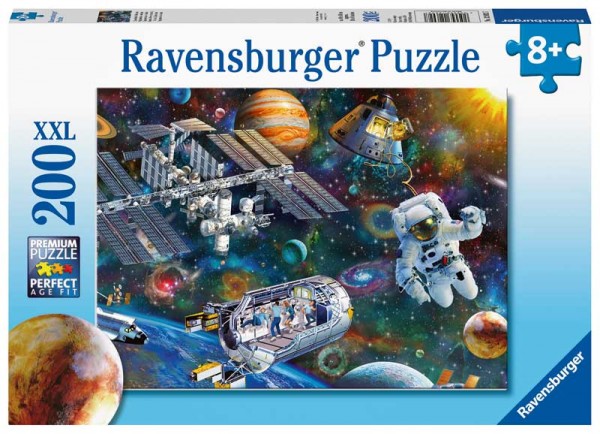 Kinderpuzzle Expedition Weltraum ab 8 Jahren
