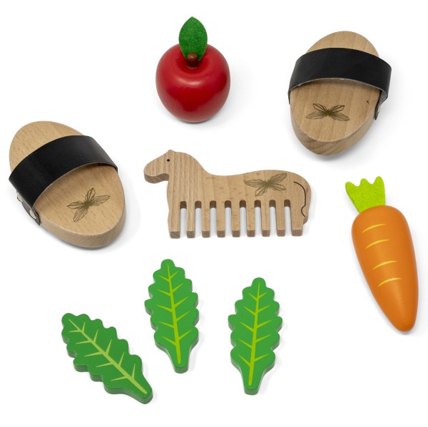 Hobby Horse Care Set Pflegeset mit Striegel und Bürste