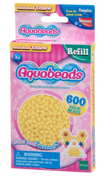 Aquabeads Gelbe Perlen Refill-Set