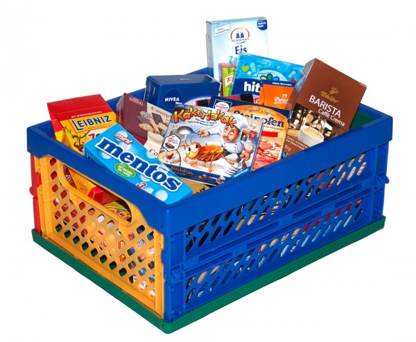 Mini Klappbox gefüllt (Bunt)