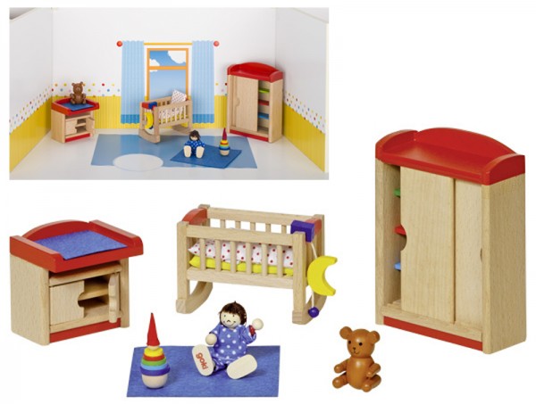 Puppenhausmöbel für das Kinderzimmer