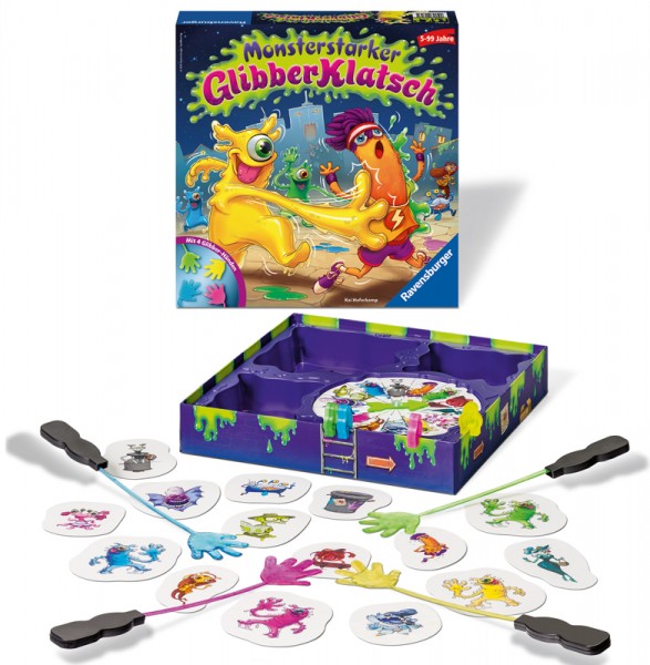 Kinderspiel Monsterstarker Glibber-Klatsch