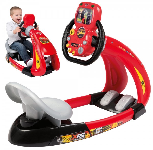 Fahrsimulator Cars XRS V8 Driver mit Smartphonehalter (Rot)