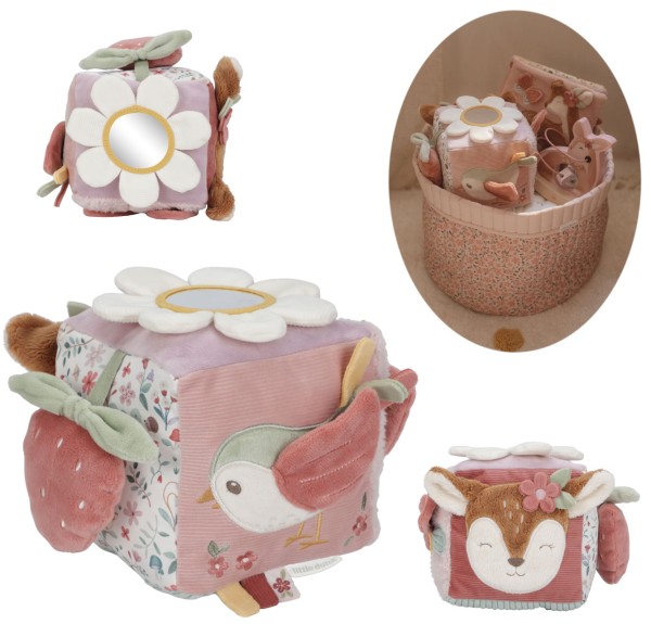 Großer Activity-Würfel Soft Fairy Garden Reh (Rosa)