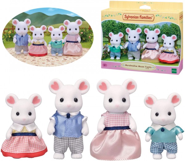 Sylvanian Families Mäuse Familie Marshmallow