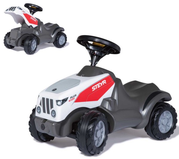 RollyMinitrac Steyr Plus 4120 Rutscher (Weiß-Grau)