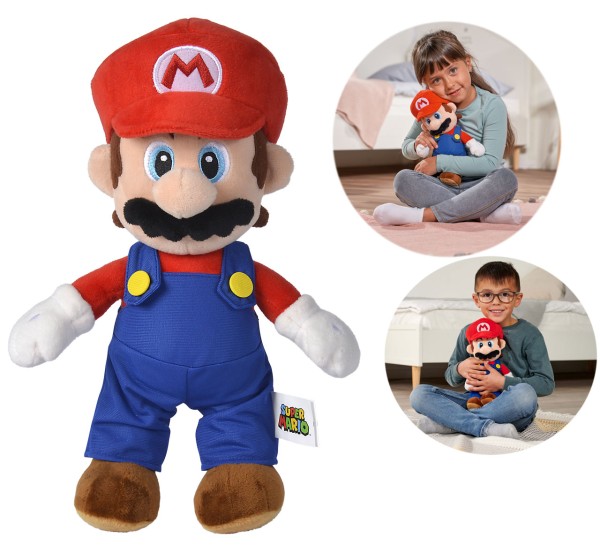 Super Mario Plüschfigur Mario 30 cm