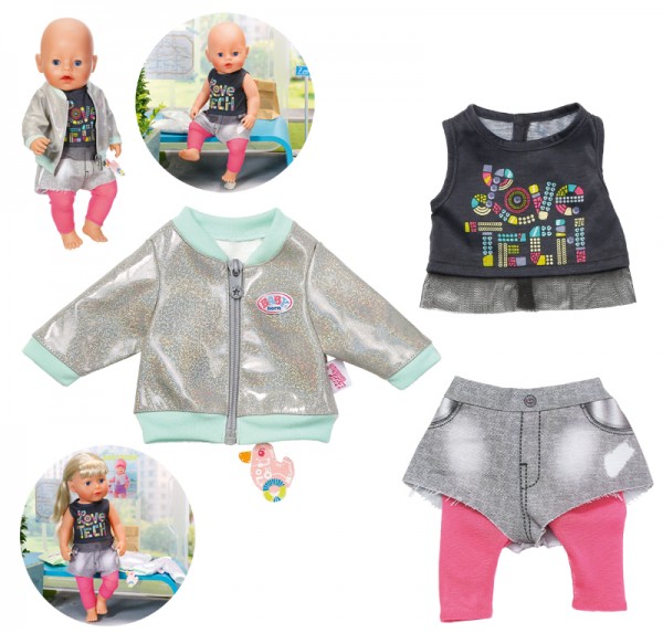 Baby Born City Outfit 43 cm (Bunt)