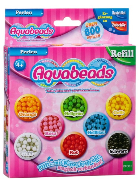 Aquabeads Perlen Refill (Bunt)