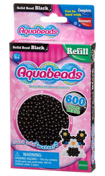 Aquabeads Schwarze Perlen Refill-Set