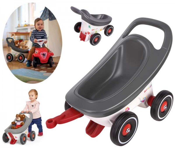 ✔️ BIG® Buggy 3in1 Lauflernwagen, Buggy und Anhänger für Bobby