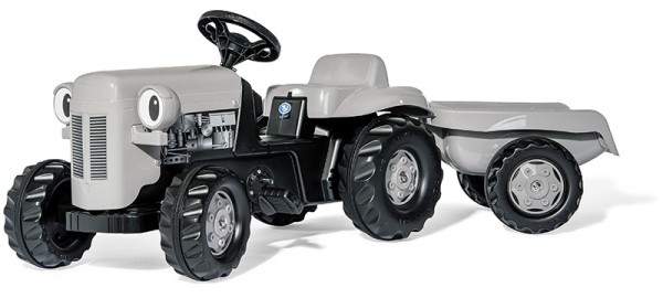 RollyKid Little Grey Fergie Traktor mit Anhänger (Grau)