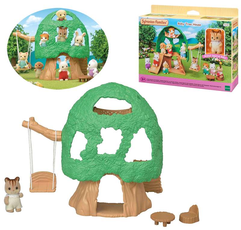 ️ EPOCH® Sylvanian Families Baby Abenteuer Baumhaus | Spielzeug24