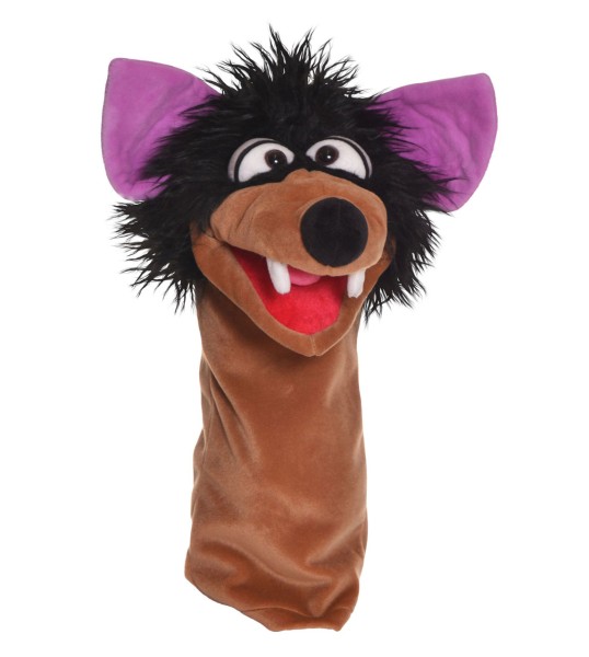 Living Puppets Handpuppe Quasselwurm Dieter der Wolf