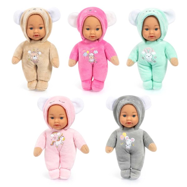 Meine erste kuschelweiche Babypuppe 20 cm (Sortiert)
