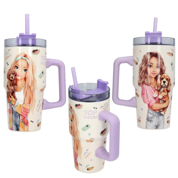 TOPModel To Go Becher Sunny Dog (Flieder)