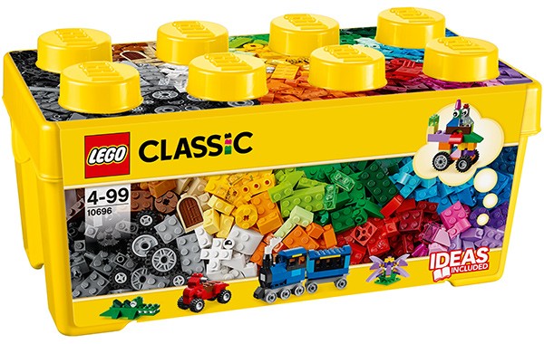 Classic Mittelgroße Bausteine-Box 10696
