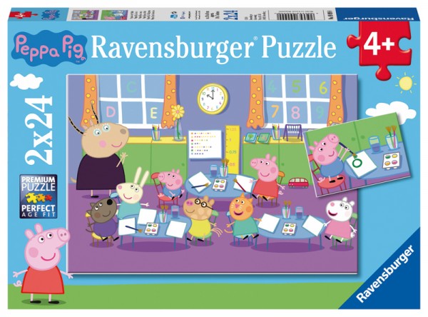 Kinderpuzzle Peppa Pig Peppa in der Schule ab 4 Jahren