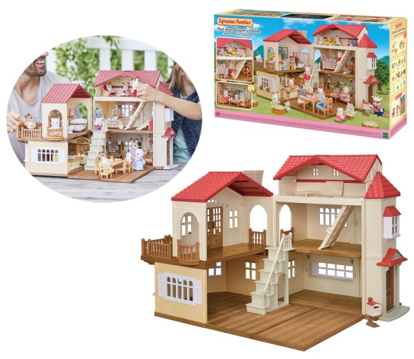 Sylvanian Families Stadthaus mit Dachzimmer
