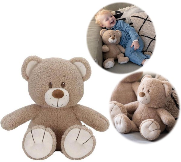 Kuscheltier Teddy Tiamo 35 cm (Beige-Braun)