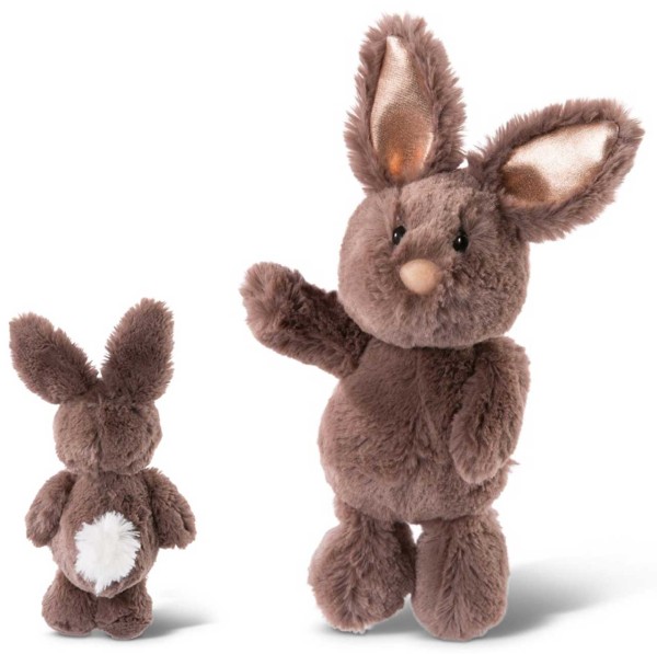 Kuscheltier Hase Spring Rabbits (Dunkelbraun)