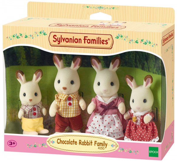 Sylvanian Families Schokoladenhasen Familie Löffel