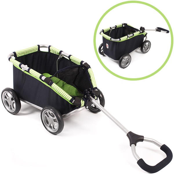 Ziehwagen Skipper für Puppen und Teddys (Bumblebee)