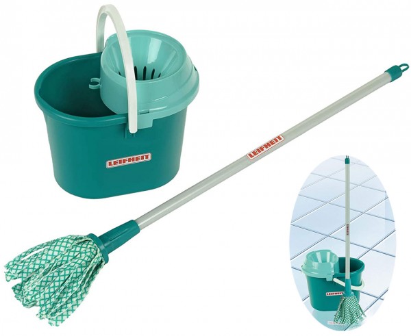 Leifheit Wischermop mit Eimer für Kinder