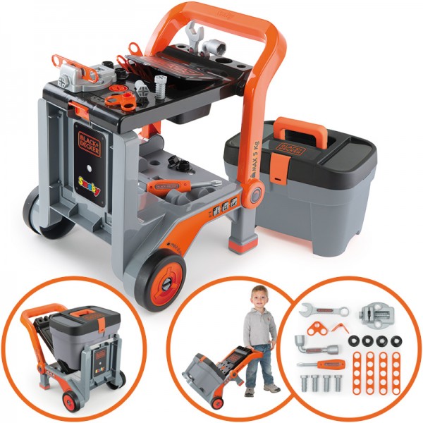 Black & Decker 3in1 Multi-Werkbank und Werkzeugkoffer