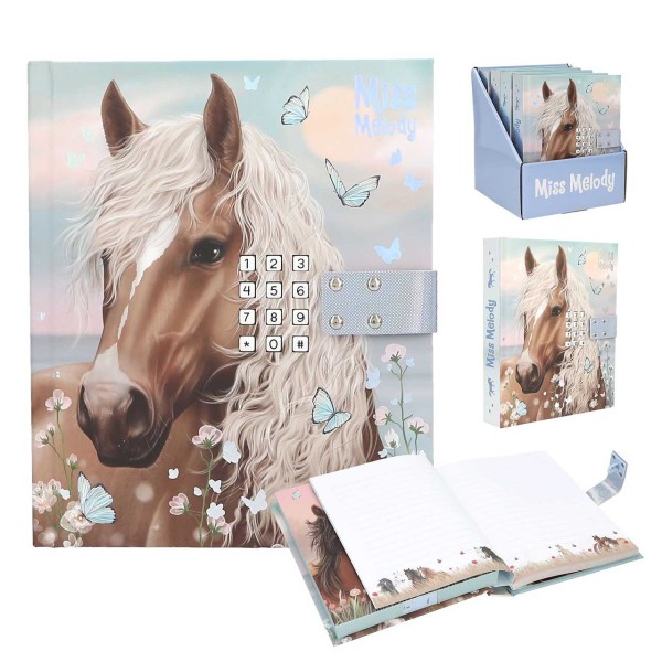 Miss Melody Tagebuch mit Code und Sound, Motiv 2