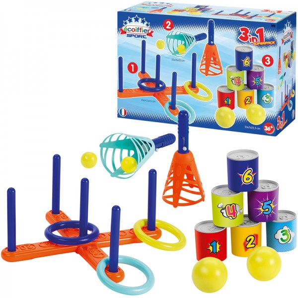 Sport-Set 3in1 Superpack mit 3 Spielen