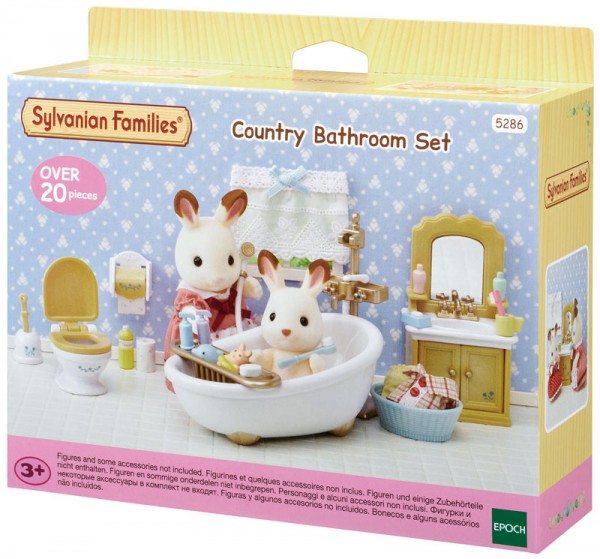 Sylvanian Families Badezimmer im Country Stil