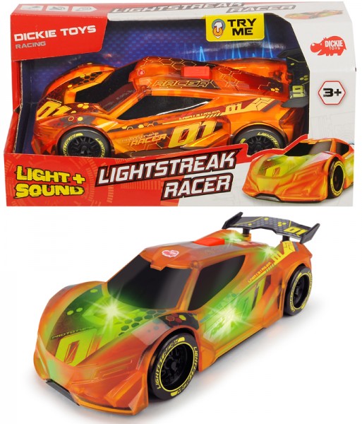 Rennauto Lightstreak Racer mit Friktion und Licht & Sound