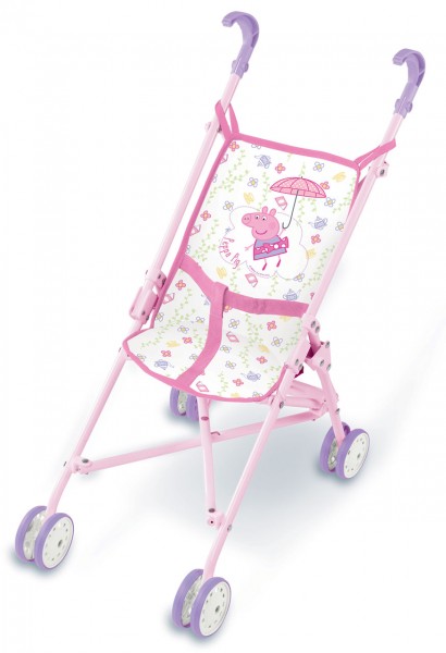Puppenbuggy Peppa Pig (Rosa-Lila)