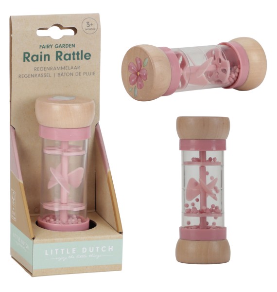 Regenrassel Fairy Garden aus Holz (Rosa)
