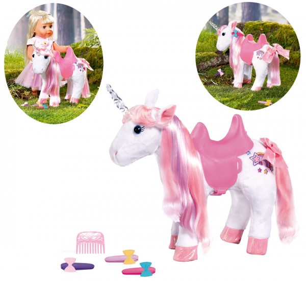 Baby Born Animal Friends Einhorn mit Bewegung und Sound (Weiß)