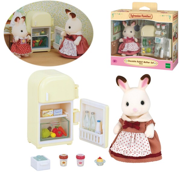 Sylvanian Families Schokoladenhasen Mutter Küchen Set