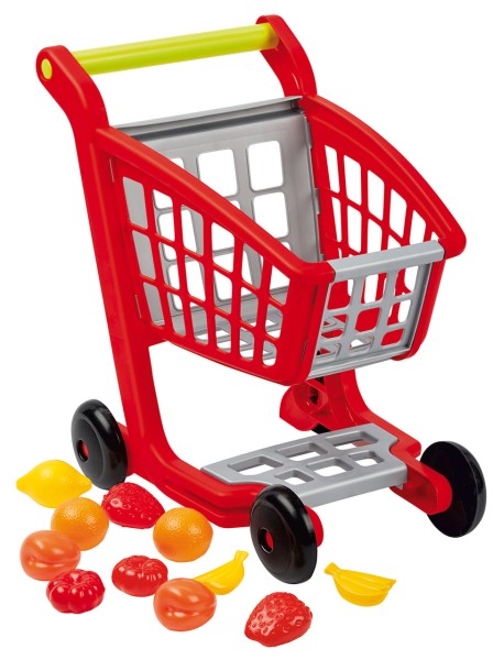 Einkaufswagen mit Obst & Gemüse