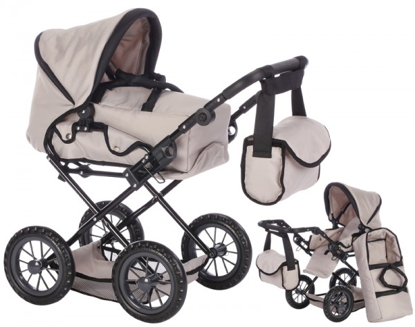 Puppenwagen Ruby (Beige)