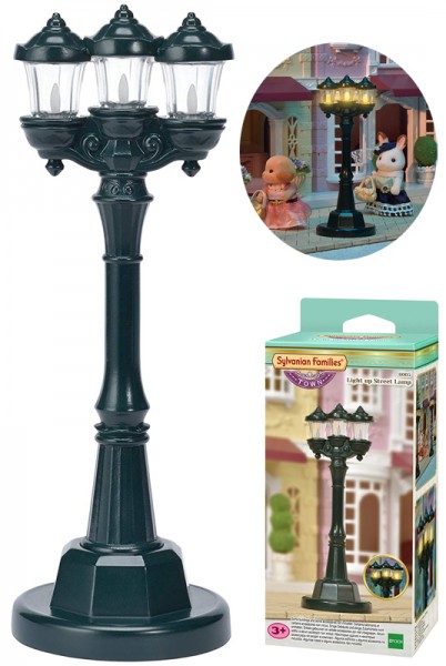 Sylvanian Families Town Series Straßenlaterne mit Batterien