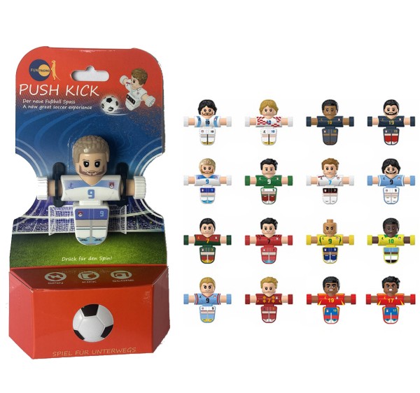 Push Kick Fußballer für Tischfußballspiel (Sortiert)