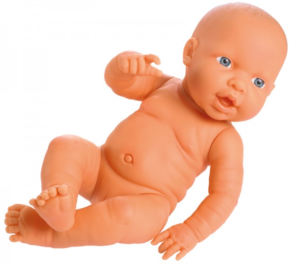 Babypuppe anatomisch korrekt Mädchen 42 cm (Hellhäutig)