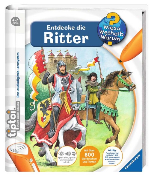 Tiptoi Buch Wieso Weshalb Warum Entdecke die Ritter
