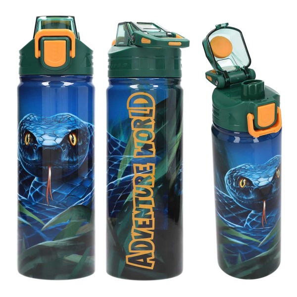 Adventure World Trinkflasche Edelstahl Schlange