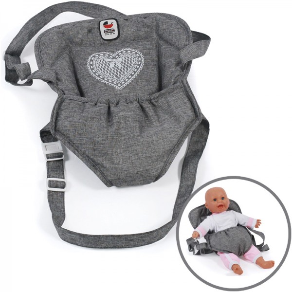 Puppentragegurt Deluxe (Jeans Grey)
