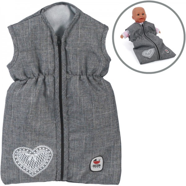 Puppenschlafsack (Jeans Grey)