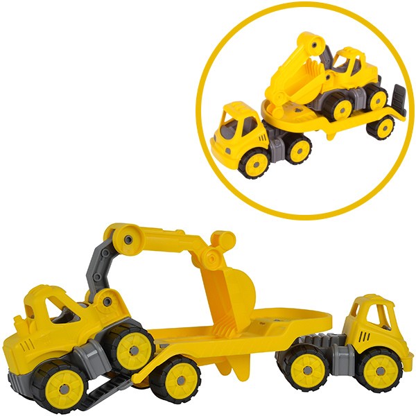 Power Worker Mini Transporter und Bagger
