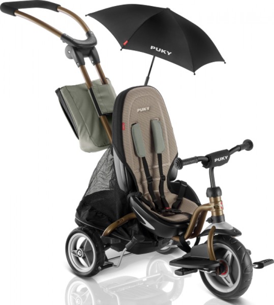 Dreirad CAT S6 Ceety mit Sonnenschirm (Bronze)