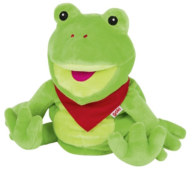 Handpuppe Frosch Frilo